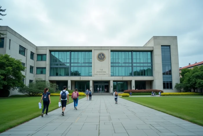 Campus d'une grande école polytechnique internationale figurant dans les meilleurs classements mondiaux de 2025